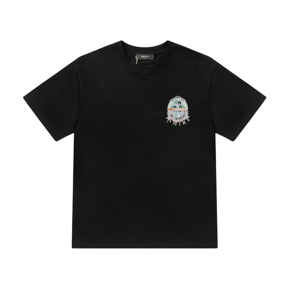 ÁO AMIRI T SHIRT MÀU ĐEN UNISEX