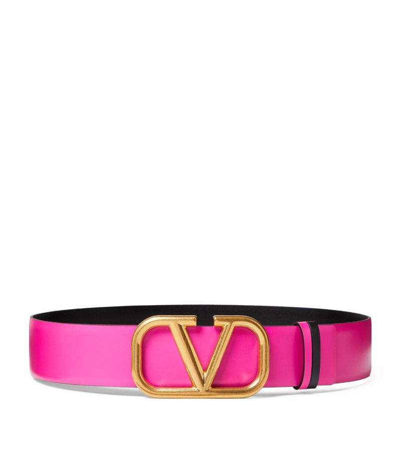 DÂY LƯNG VALENTINO GARAVANI Leather Reversible VLOGO Signature Belt