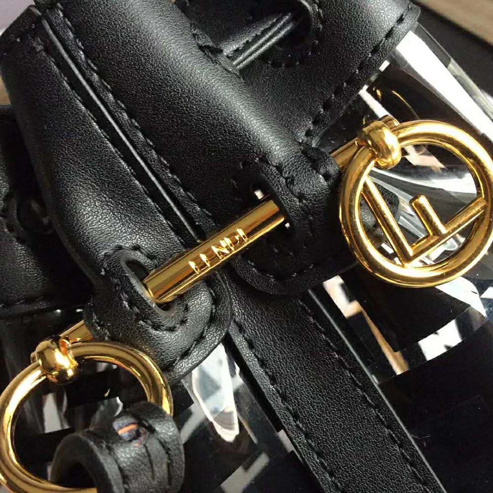 TÚI FENDI Women MON TRESOR PU Mini-Bag-Black