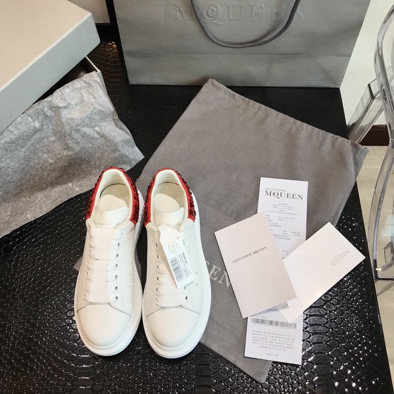GIÀY ALEXANDER MCQUEEN SNEAKERS SHOES AAA UNISEX NAM VÀ NỮ DA BÊ HẢO HẠNG