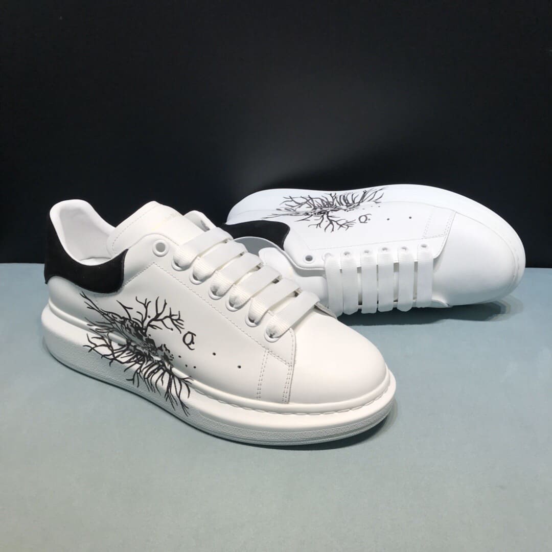 GIÀY ALEXANDER MCQUEEN SNEAKERS SHOES AAA UNISEX NAM VÀ NỮ DA BÊ HẢO HẠNG