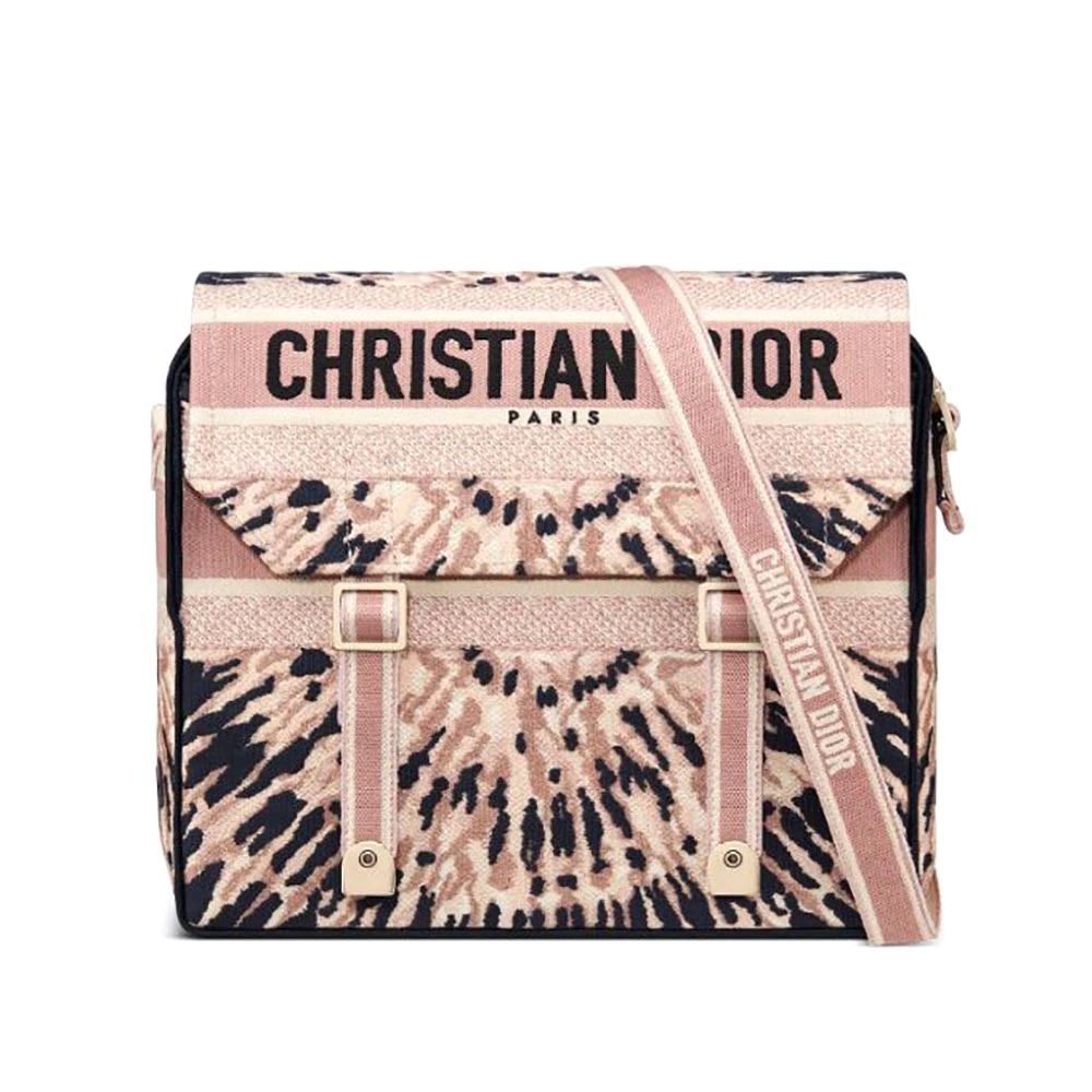 BALO Dior Diorcamp Bag Multicolor Tie and Dior Embroidery