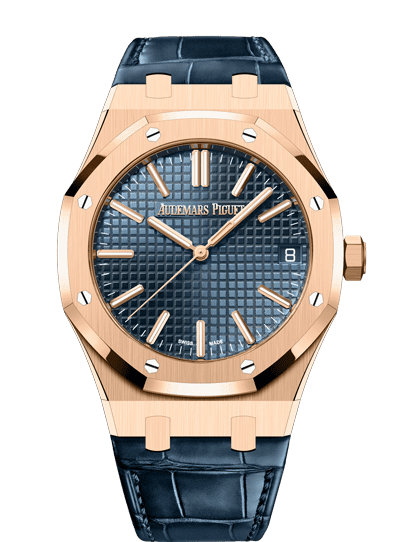 Đồng hồ Audemars Piguet Royal Oak Blue Dial mặt số màu xanh dương