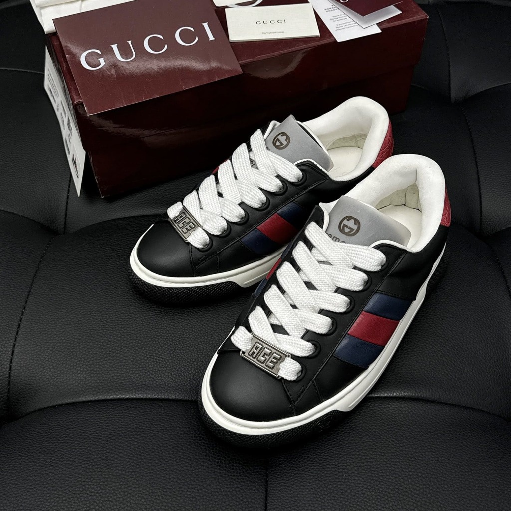 GIÀY GUCCI ACE TOP QUALITY SHOES AAA