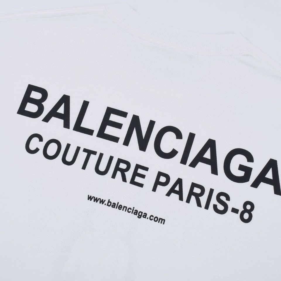 ÁO BALENCIAGA RABBIT print cotton jersey T-shirt