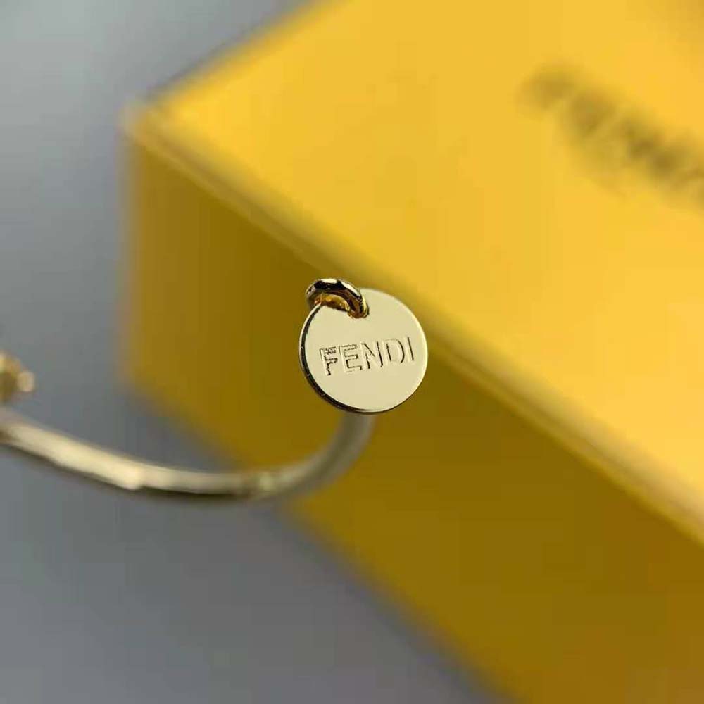 Vòng tay Fendi Women Signature Bracelet Gold-Colored Bracelet