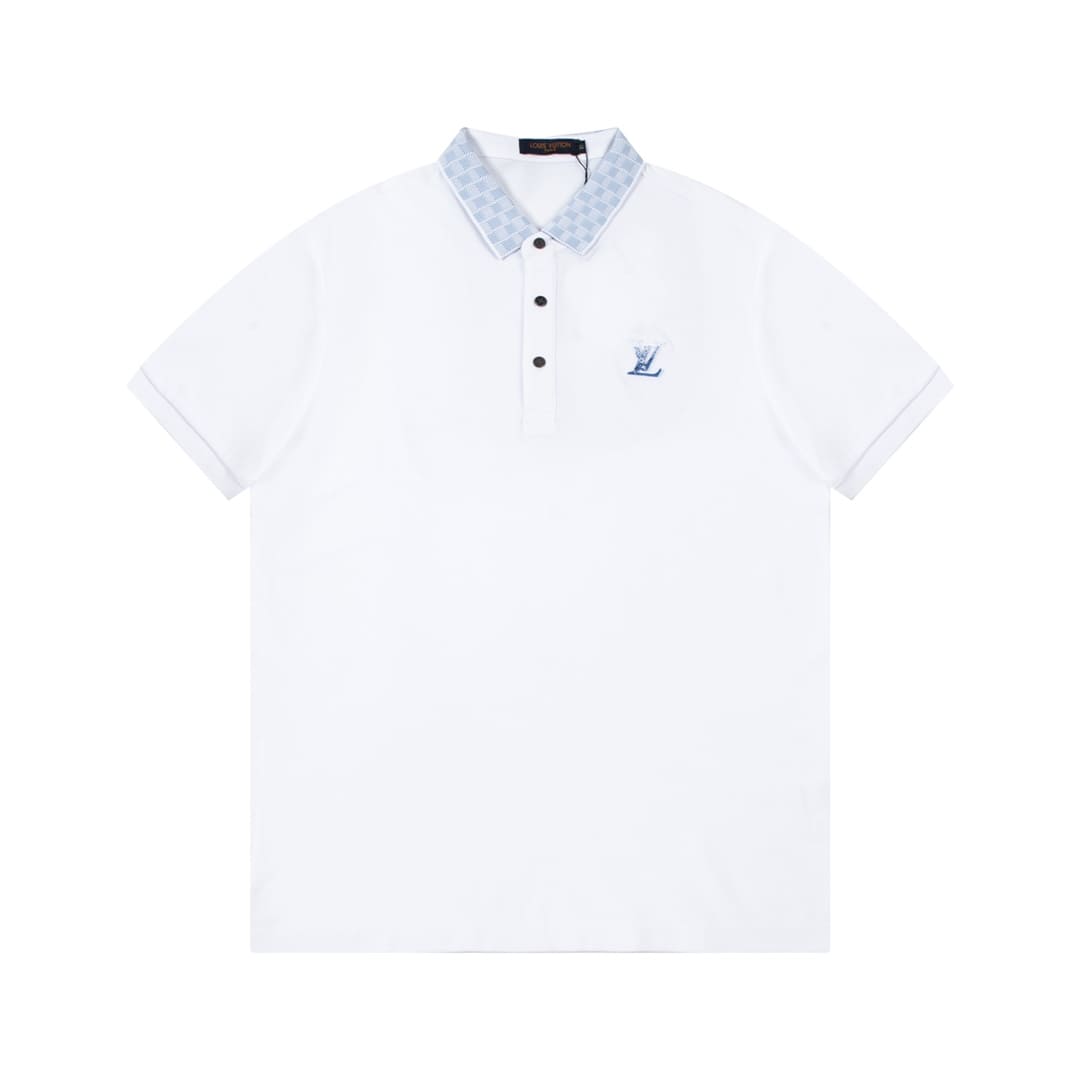 ÁO LOUIS VUITTON POLO SHIRT WHITE MÀU TRẮNG