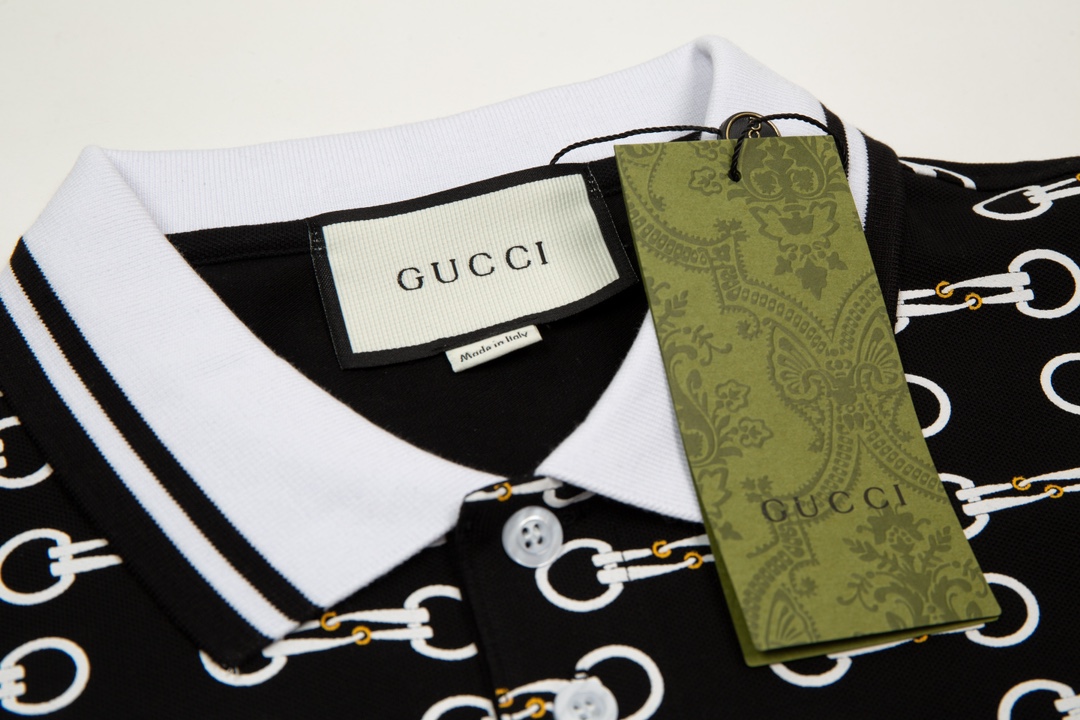 ÁO GUCCI  Horsebit Polo-Shirt