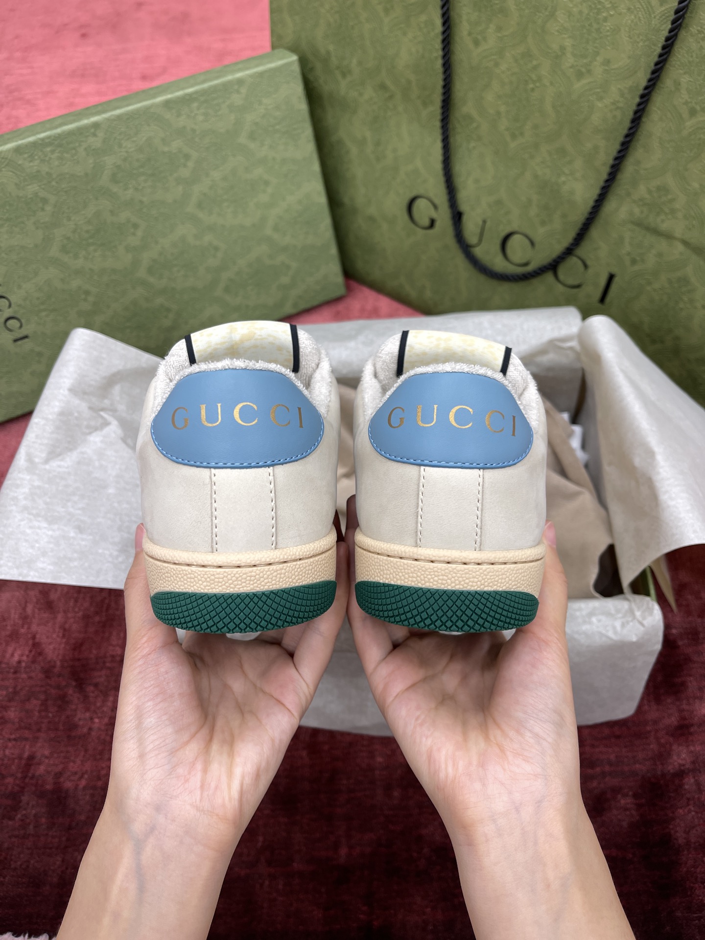 GIÀY GUCCI SCREENER SNEAKER SHOES AAA