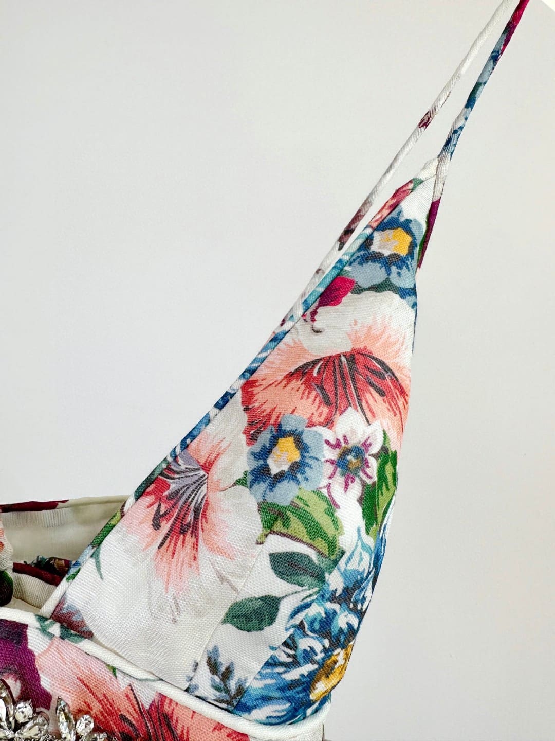 ÁO BIKINI ZIMMERMANN Flower Vintage High Classy