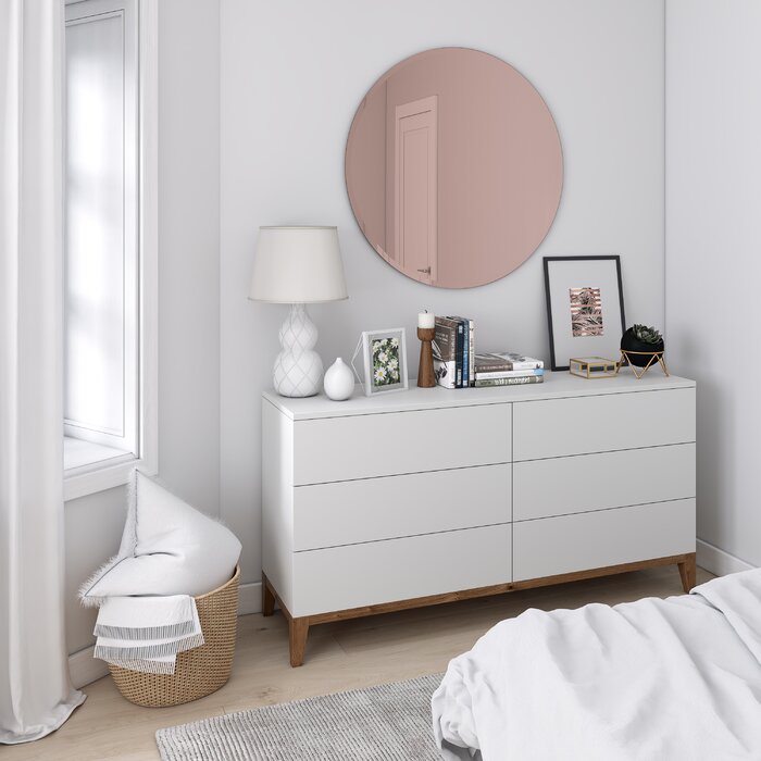 GƯƠNG HUBBER Round Accent Mirror