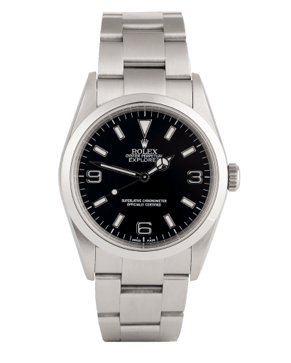 Đồng hồ Rolex Explorer Black Dial mặt số đen