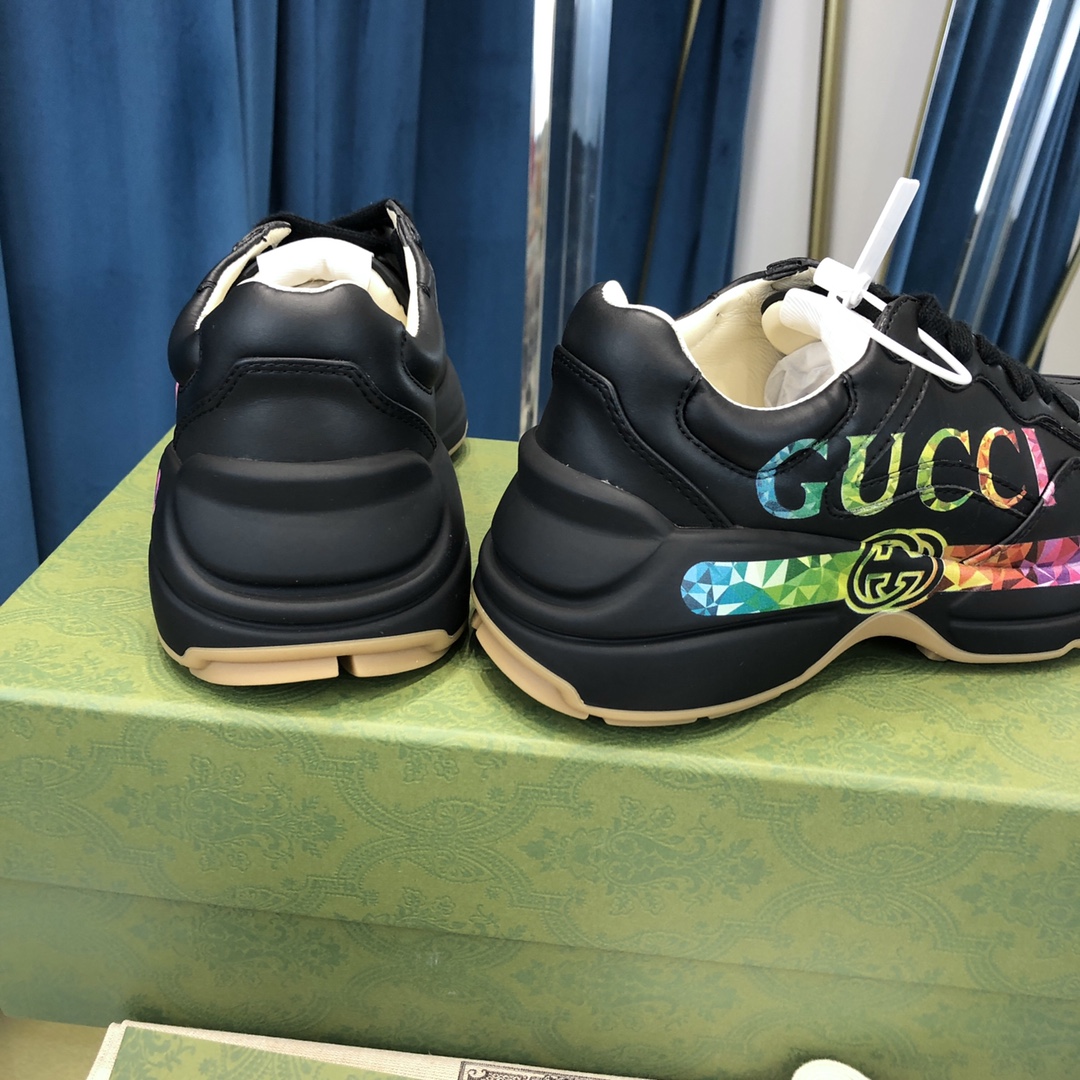 GIÀY GUCCI RHYTON GG ITALIA SNEAKERS SHOES UNISEX
