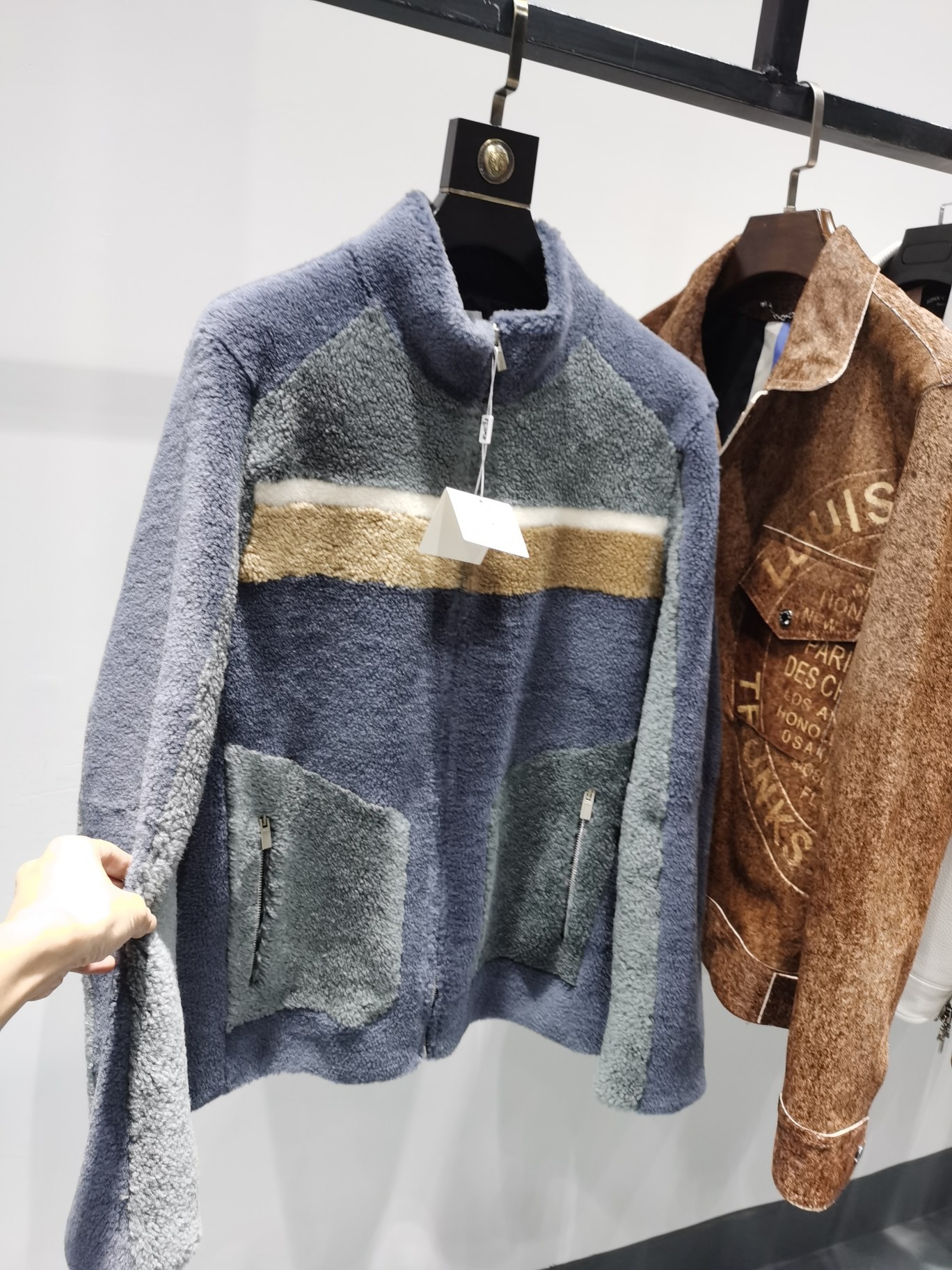 ÁO HERMES FUR JACKET ÁO LÔNG