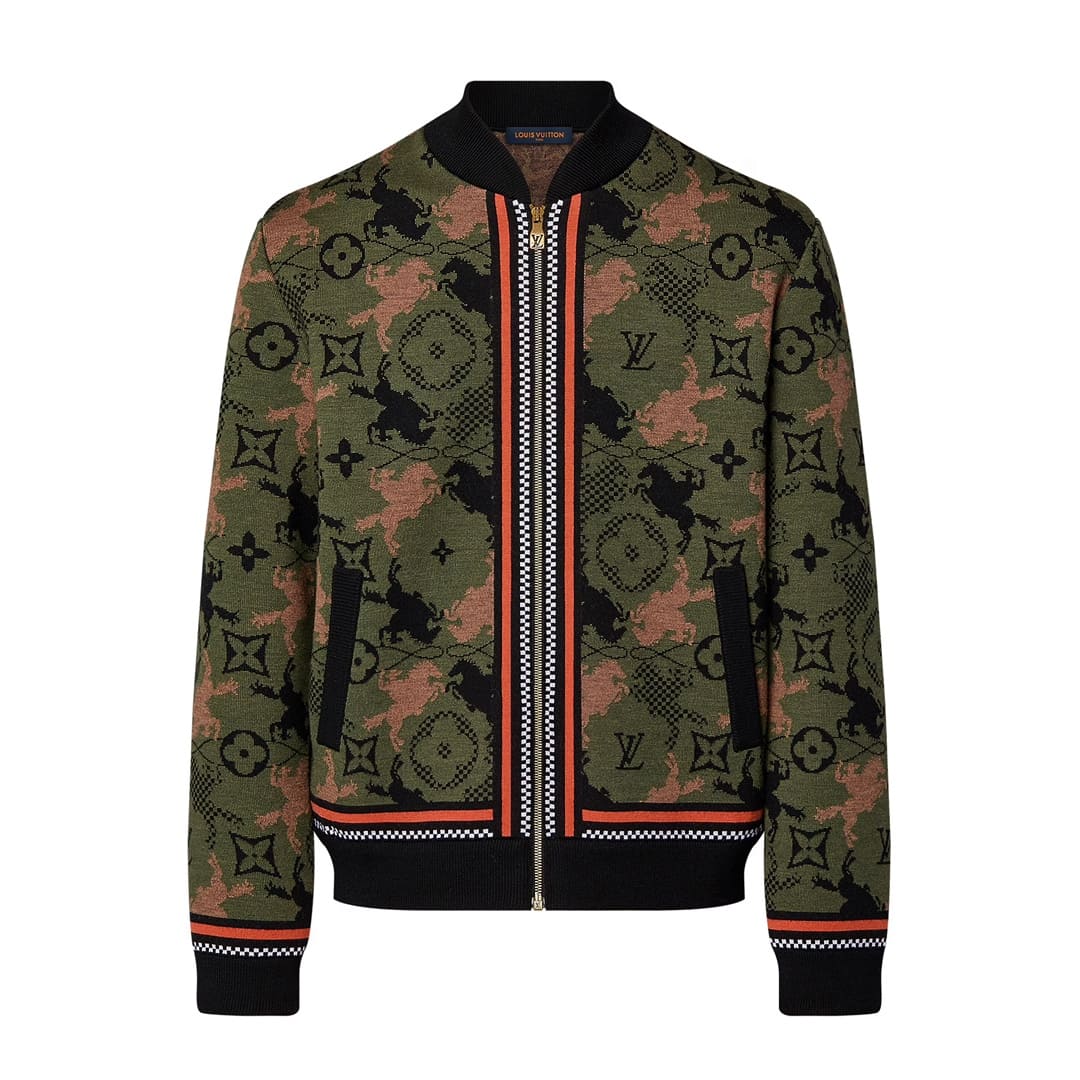 ÁO LOUIS VUITTON WOOL CARDIGAN JACKET TOP QUALITY AAA