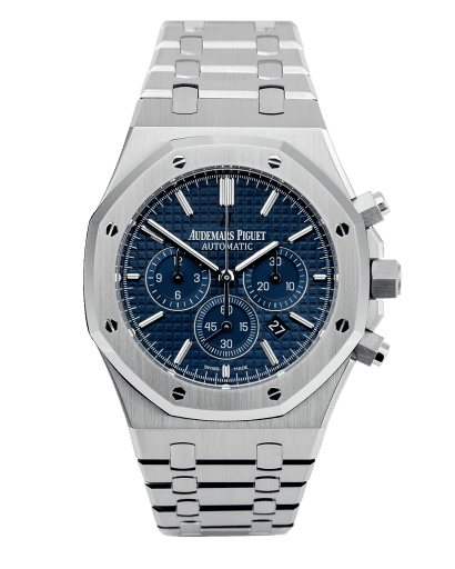 Đồng hồ Audemars Piguet Royal Oak Chronograph mặt số màu xanh dương