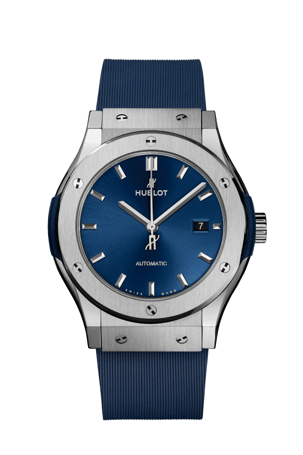ĐỒNG HỒ HUBLOT CLASSIC FUSION TITANIUM BLUE 42MM