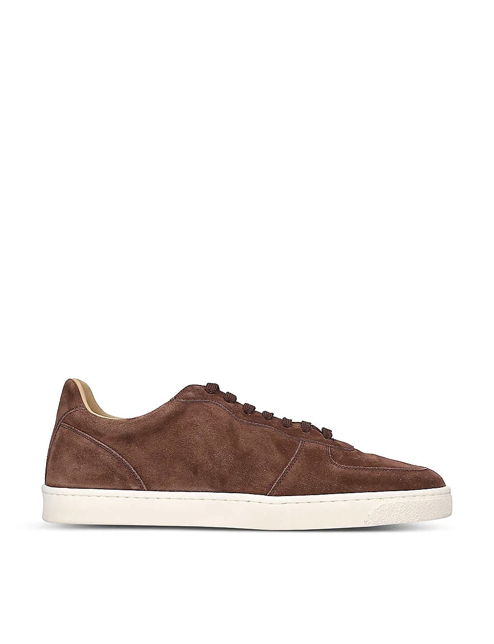 GIÀY BRUNELLO CUCINELLI Basketball suede low-top trainers