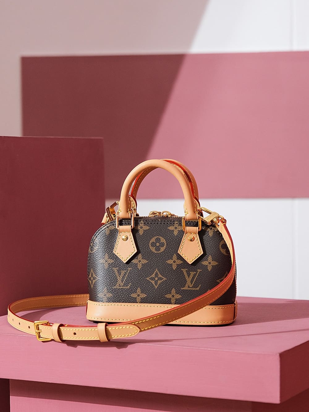 TÚI LOUIS VUITTON NANO ALMA MINI MONOGRAM BEST QUALITY SẢN PHẨM TỐT NHẤT