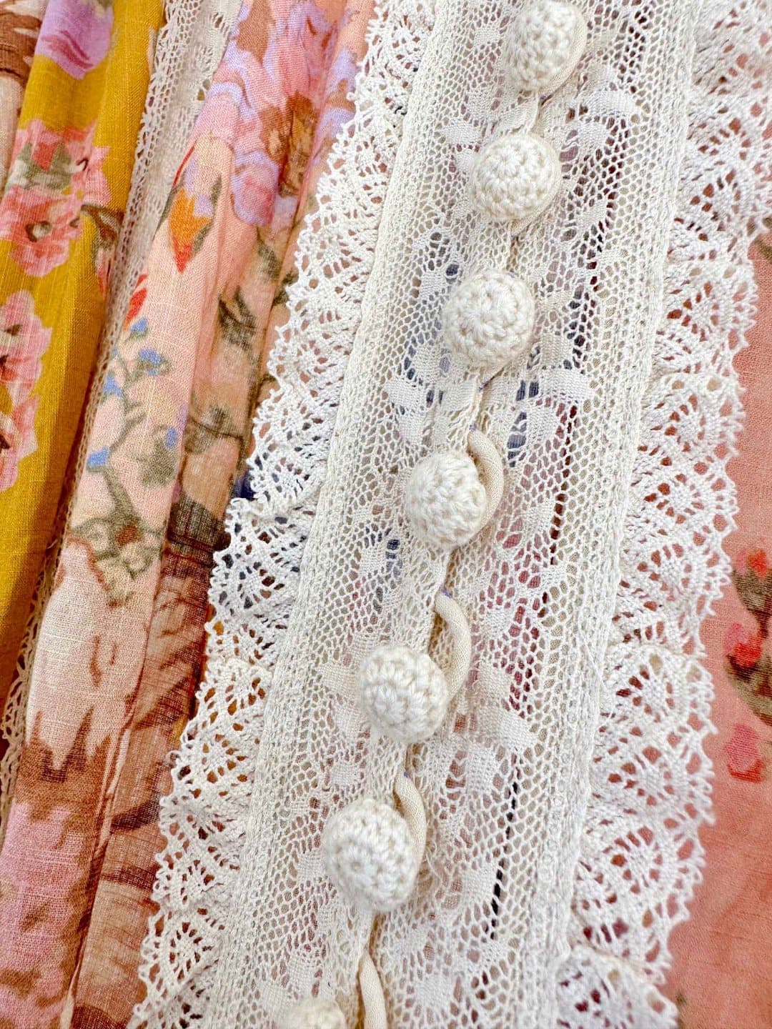 VÁY ZIMMERMANN Flower Vintage Dress High Classy