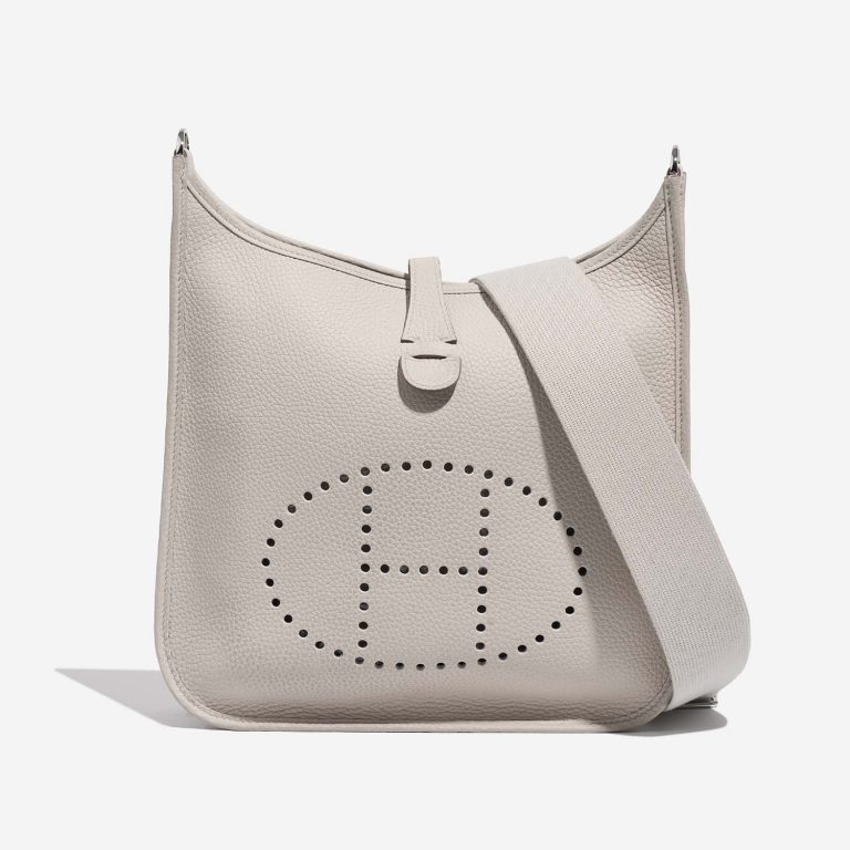 TÚI Hermès Evelyne 29 Taurillon Clemence Beton