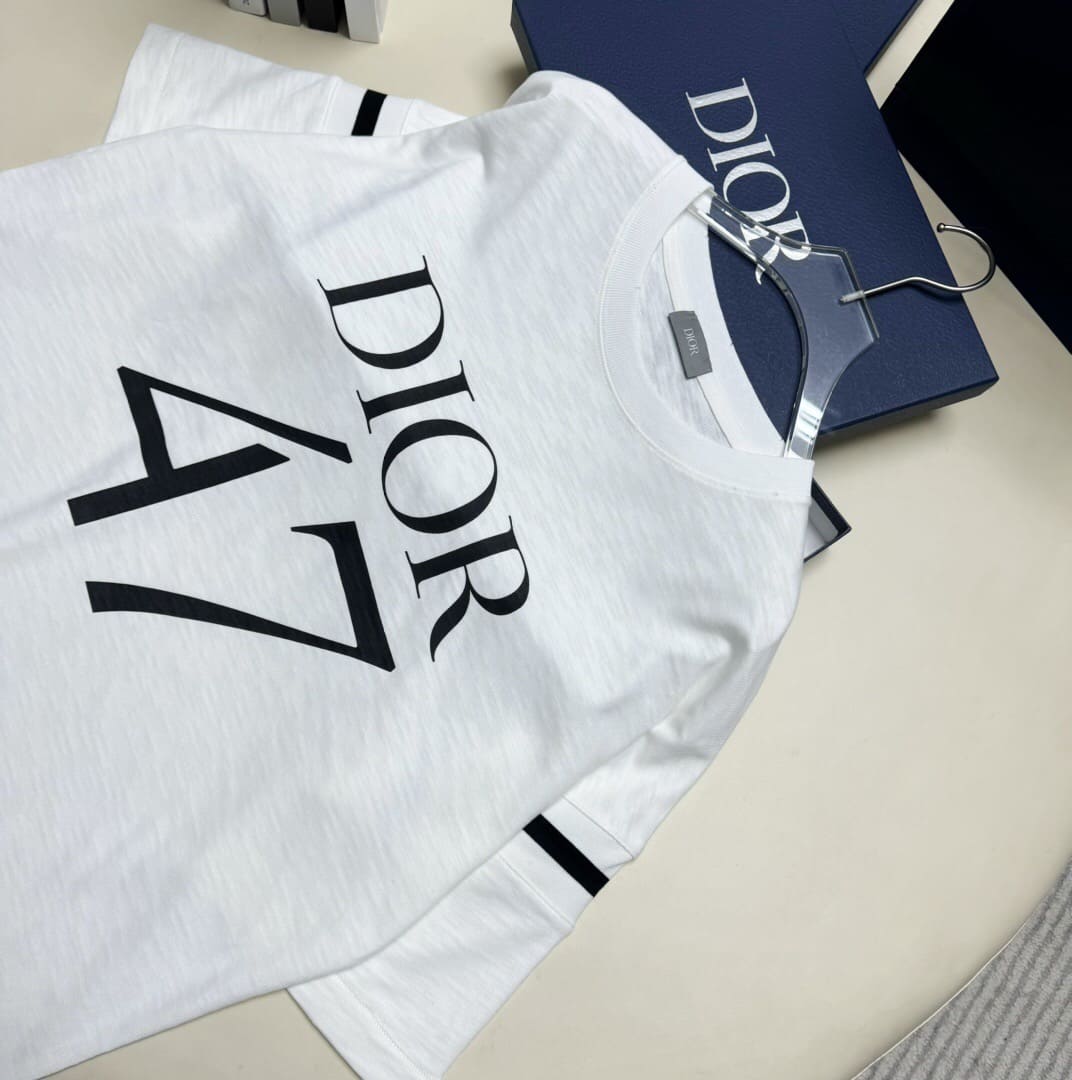ÁO DIOR T SHIRT MÀU TRẮNG UNISEX
