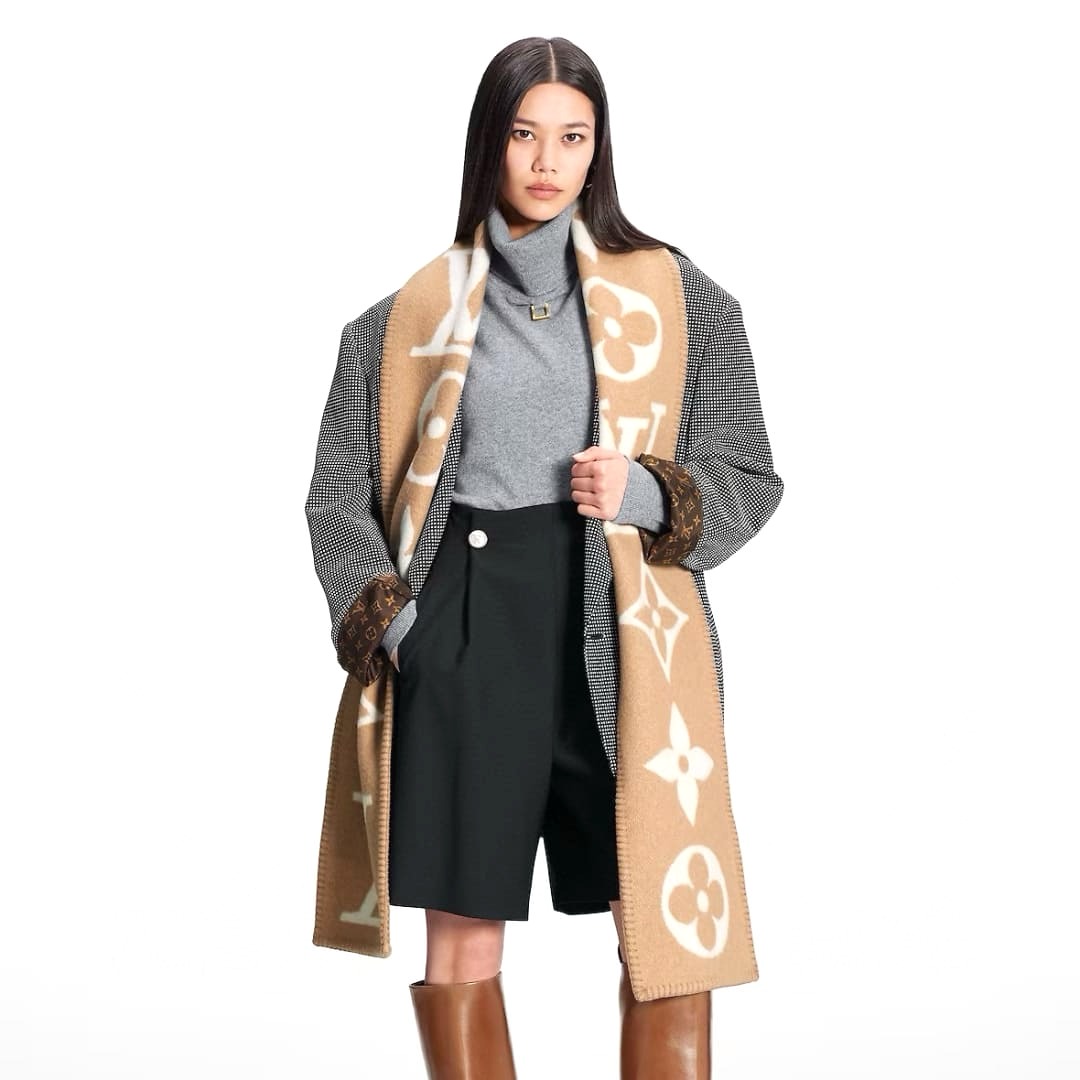 KHĂN LOUIS VUITTON TOP QUALITY AAA CASHMERE