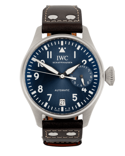 Đồng hồ IWC Big Pilot Le Petit Prince mặt số màu xanh dương