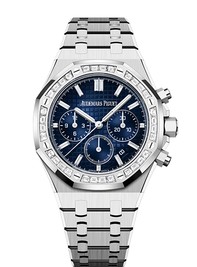 Đồng hồ Ademars Piguet Royal Oak Selfwinding Chronograph mặt số màu xanh navy