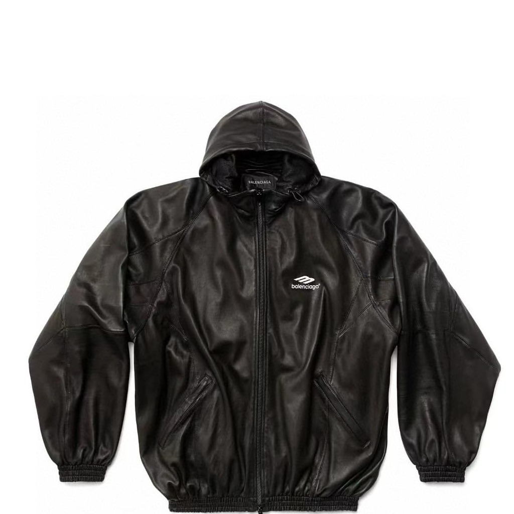 ÁO BALENCIAGA LEATHER JACKET TOP QUALITY AAA UNISEX