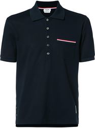 ÁO POLO THOM BROWNE CHEST POCKET