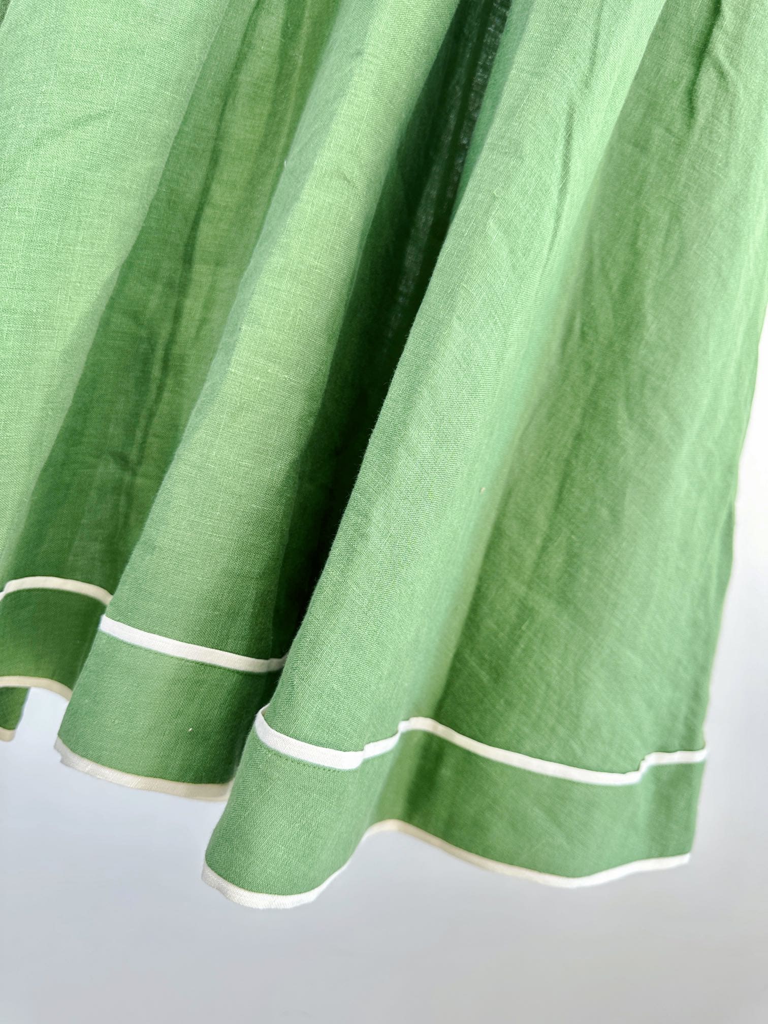 VÁY ZIMMERMANN Green Color Vintage Dress