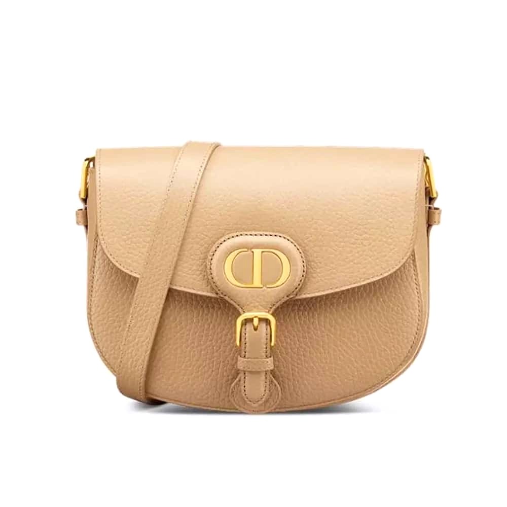 TÚI Dior Women Bobby East-West Biscuit Grained Calfskin cỡ trung