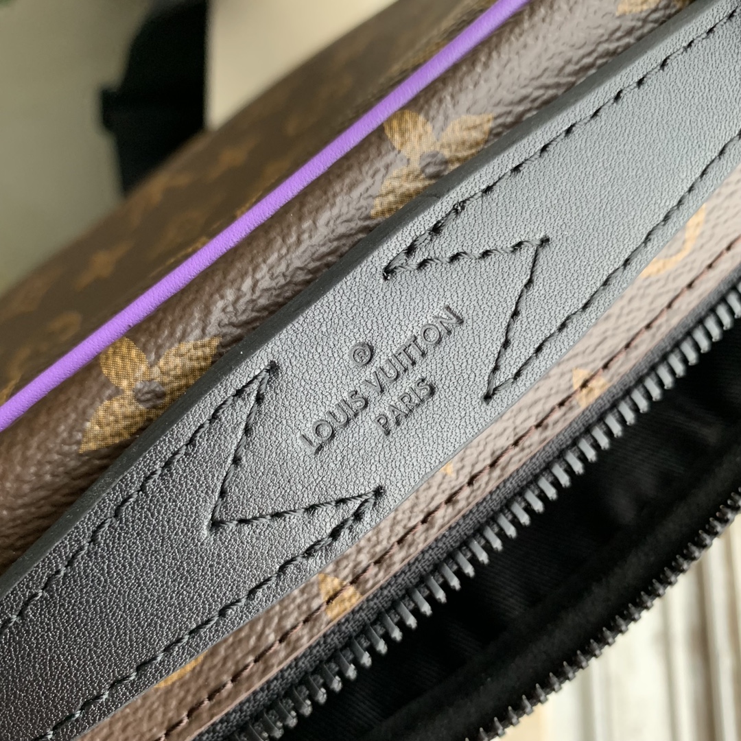TÚI LOUIS VUITTON Monogram Macassar Virgil Abloh Messenger Bag