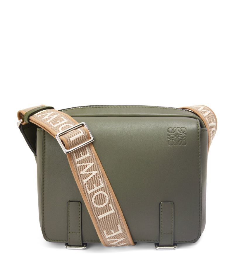 TÚI LOEWE XS Leather Military Messenger Bag