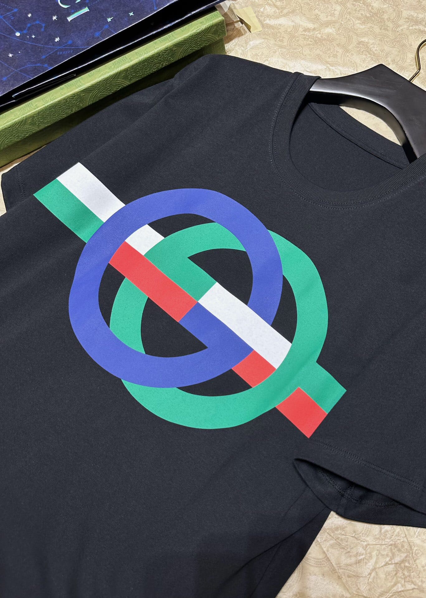 ÁO GUCCI GG T SHIRT MÀU ĐEN UNISEX