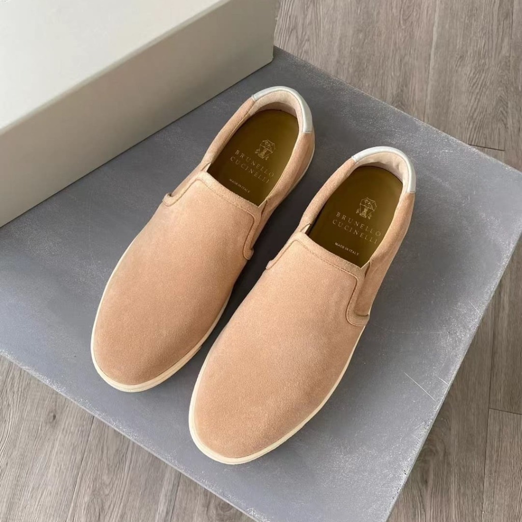 GIÀY BRUNELLO CUCINELLI SLIP ON SHOES AAA DA LỘN
