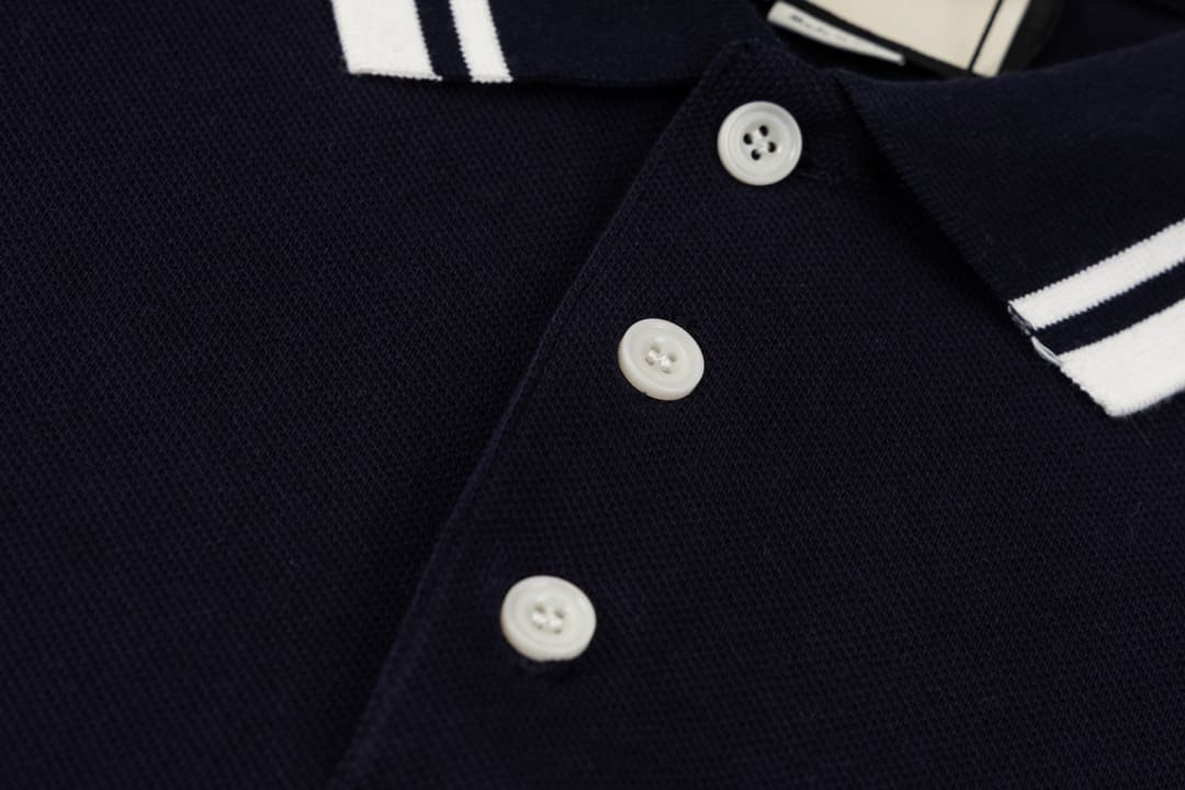 ÁO GUCCI LOGO POLO SHIRT BLACK