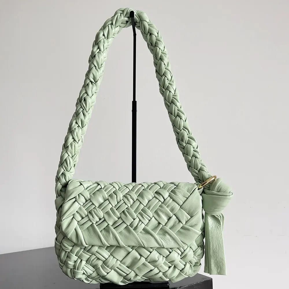 TÚI BOTTEGA VENETA Women Kalimero Città Mint