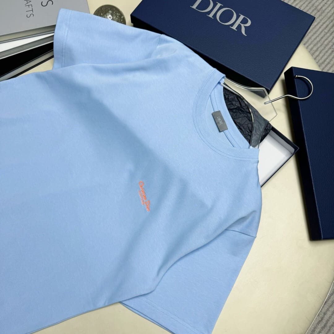 ÁO DIOR T SHIRT MÀU XANH UNISEX