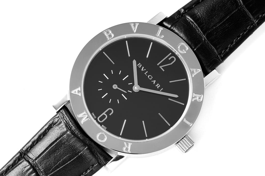 Đồng hồ BVLGARI Roma Automatic Silver mặt số màu đen