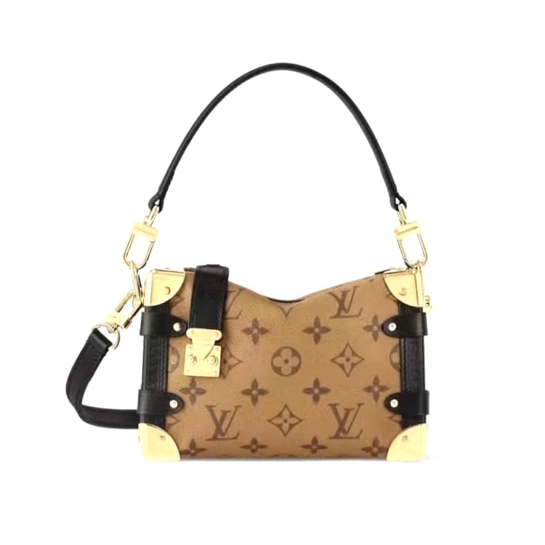 TÚI LOUIS VUITTON SIDE TRUNK BAG TOP QUALITY MÀU NÂU
