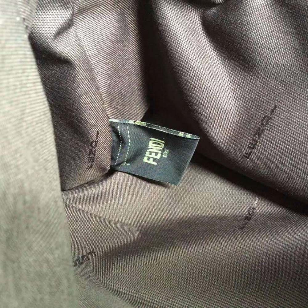 TÚI FENDI Women By the Way Regular Leather Boston Bag-Brown