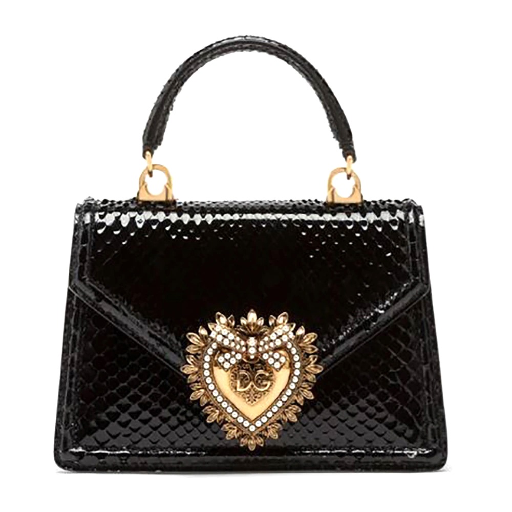 TÚI Dolce Gabbana D&G Small Devotion Bag in Python Skin