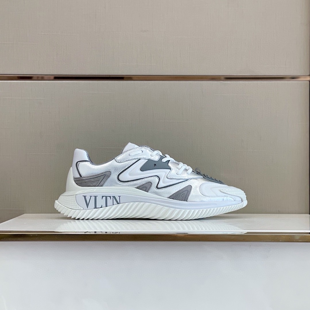 GIÀY VALENTINO VLTN LEATHER SNEAKER SHOES AAA