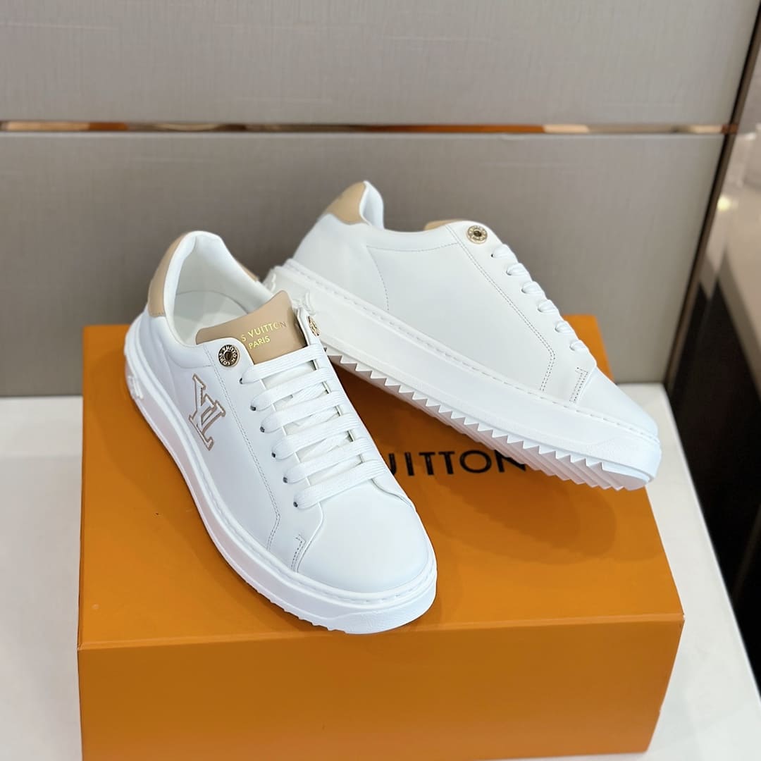 GIÀY LOUIS VUITTON TIME OUT MONOGRAM SNEAKERS SHOES AAA