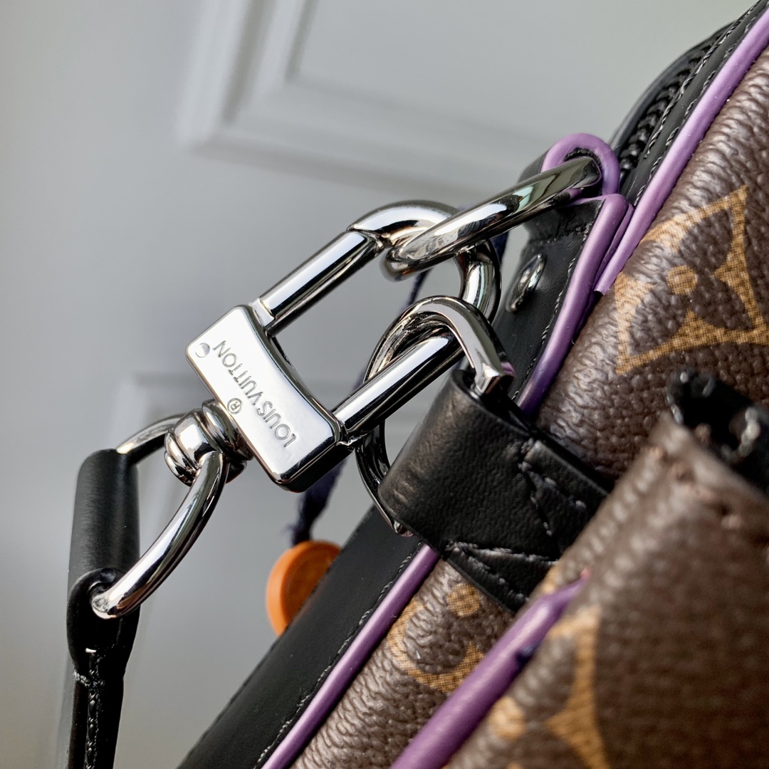 TÚI LOUIS VUITTON Trio Monogram Macassar Virgil Abloh Messenger Bag