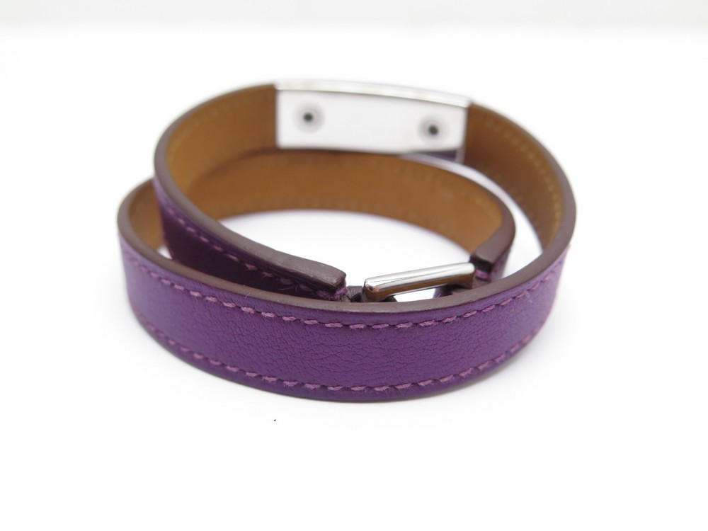 HERMES BRACELETS rivale double tour swift leather