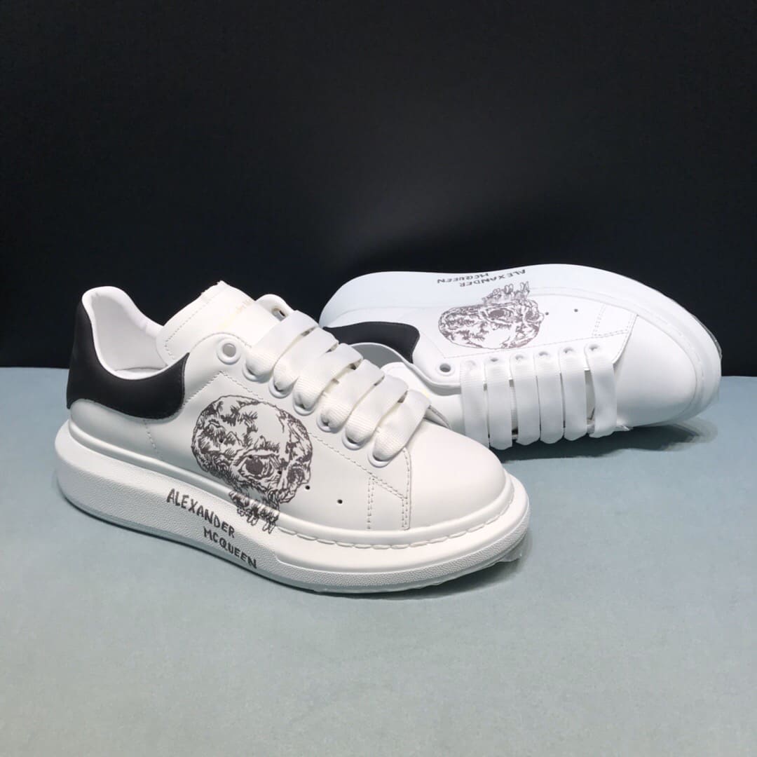 GIÀY ALEXANDER MCQUEEN SNEAKERS SHOES AAA UNISEX NAM VÀ NỮ DA BÊ HẢO HẠNG