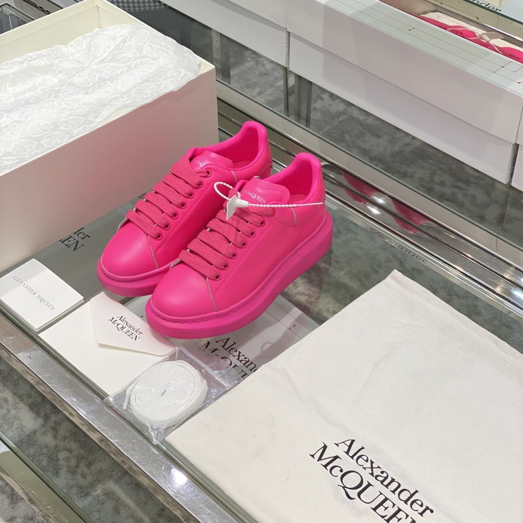 GIÀY ALEXANDER MCQUEEN SNEAKERS SHOES AAA UNISEX NAM VÀ NỮ DA BÊ HẢO HẠNG